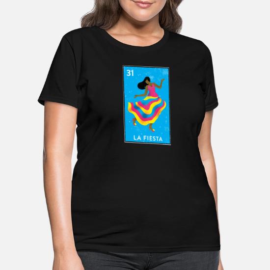 La Fiesta Mexican Loteria Bingo Card 
